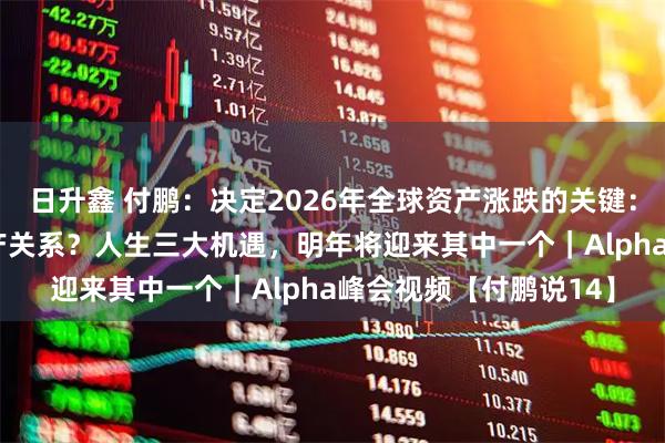日升鑫 付鹏：决定2026年全球资产涨跌的关键：AI生产力能否改变生产关系？人生三大机遇，明年将迎来其中一个｜Alpha峰会视频【付鹏说14】